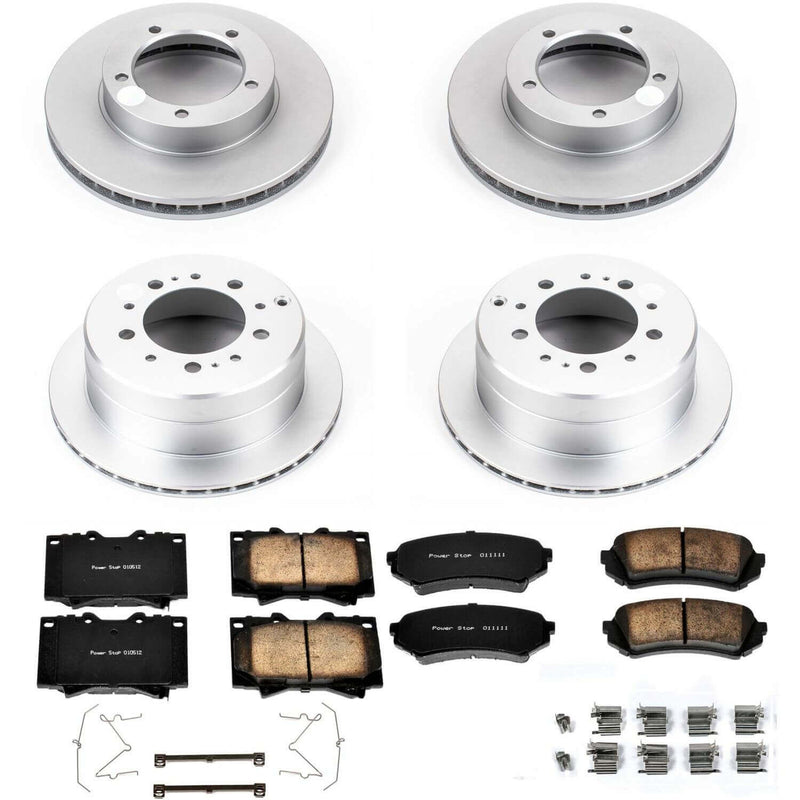 Power Stop CRK1133 - Z17 Evolution Front And Rear Brake Kit vehicle fitment brake part