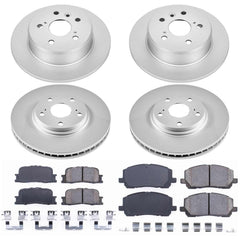 Power Stop CRK1139 - Z17 Evolution Front And Rear Brake Kit vehicle fitment brake part