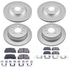 Power Stop CRK1142 - Z17 Evolution Front And Rear Brake Kit vehicle fitment brake part