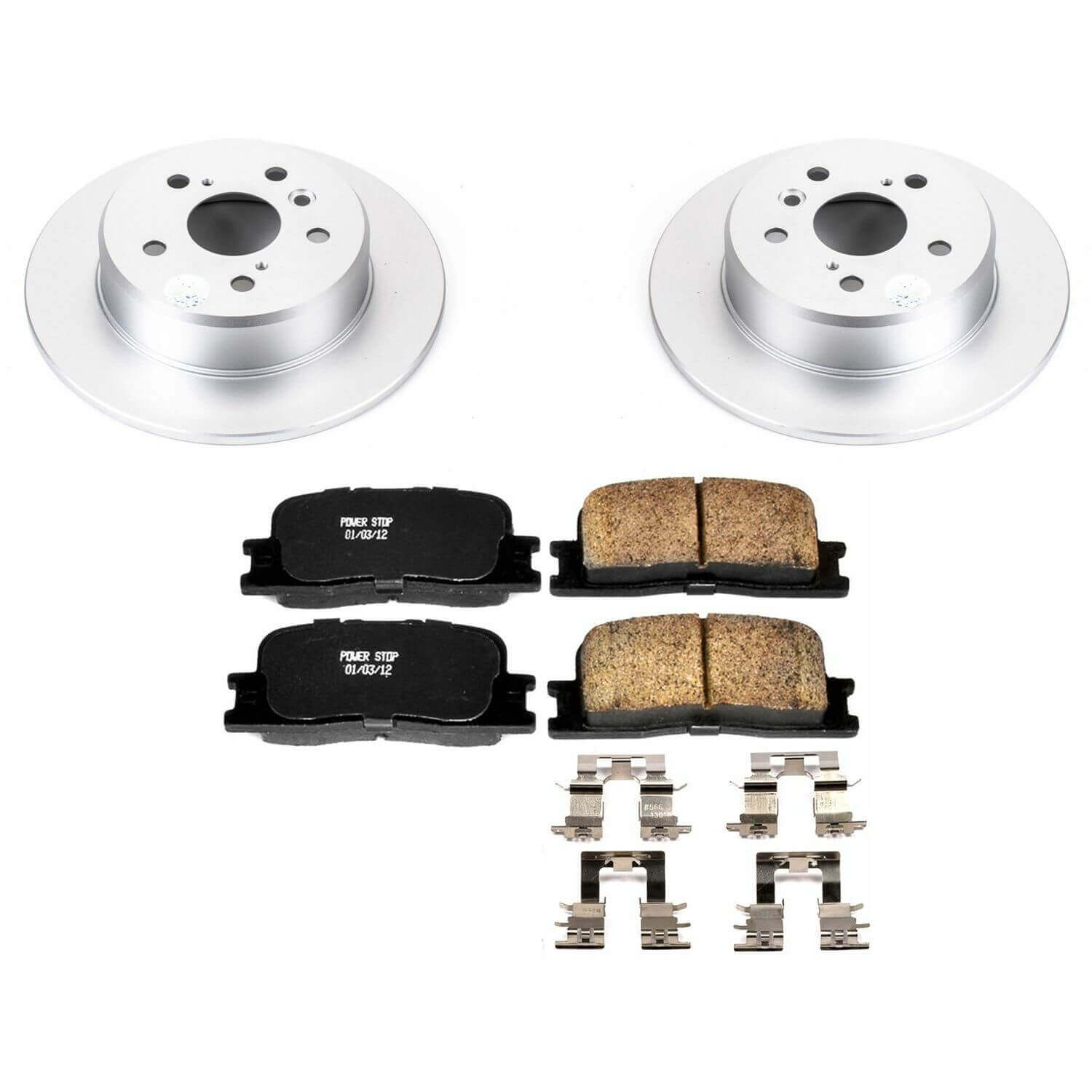 Power Stop CRK1148 - Z17 Evolution Rear Brake Kit vehicle fitment brake part