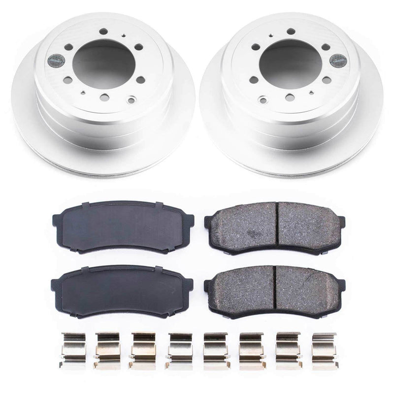Power Stop CRK1156 Z17 Evolution Rear Brake Kit for 1996-1997 Lexus LX450 product image