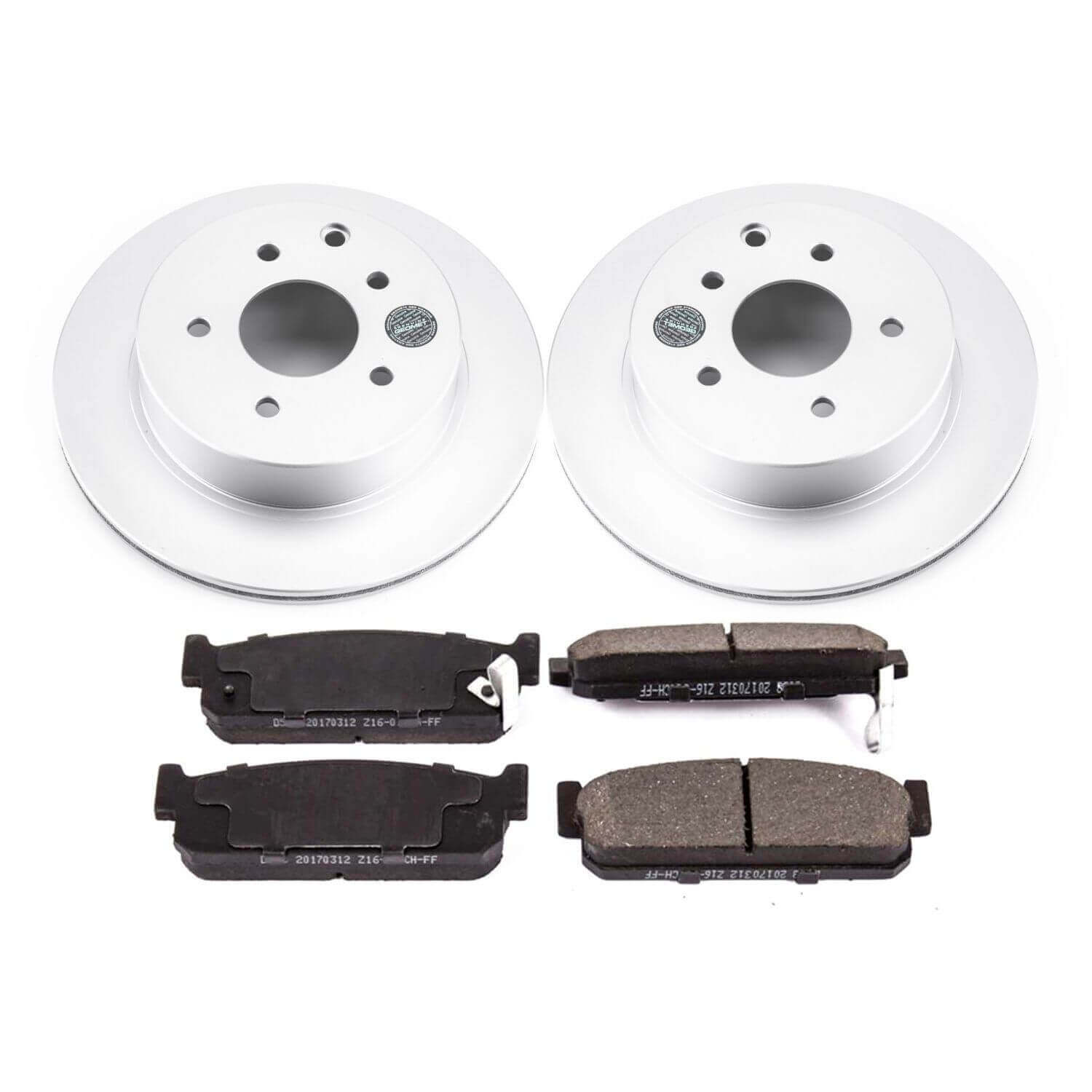 Power Stop CRK1165 Z17 Evolution Rear Brake Kit for 1993-1997 Infiniti J30 product image