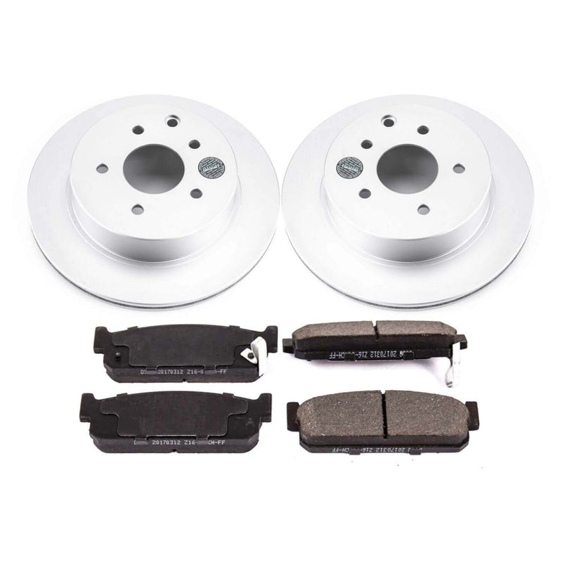 Power Stop CRK1165 Z17 Evolution Rear Brake Kit for 1993-1997 Infiniti J30 product image