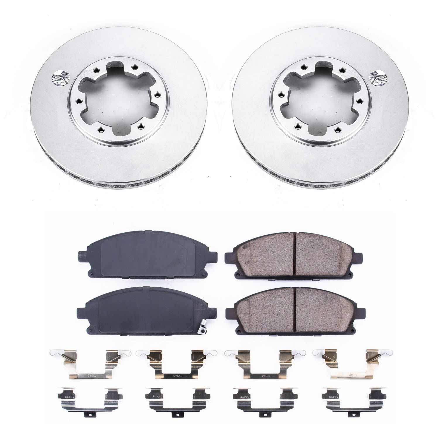 Power Stop CRK1175 - Z17 Evolution Front Brake Kit vehicle fitment brake part