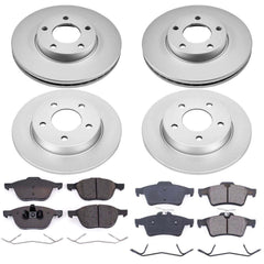 Power Stop CRK121 - Z17 Evolution Front And Rear Brake Kit vehicle fitment brake part