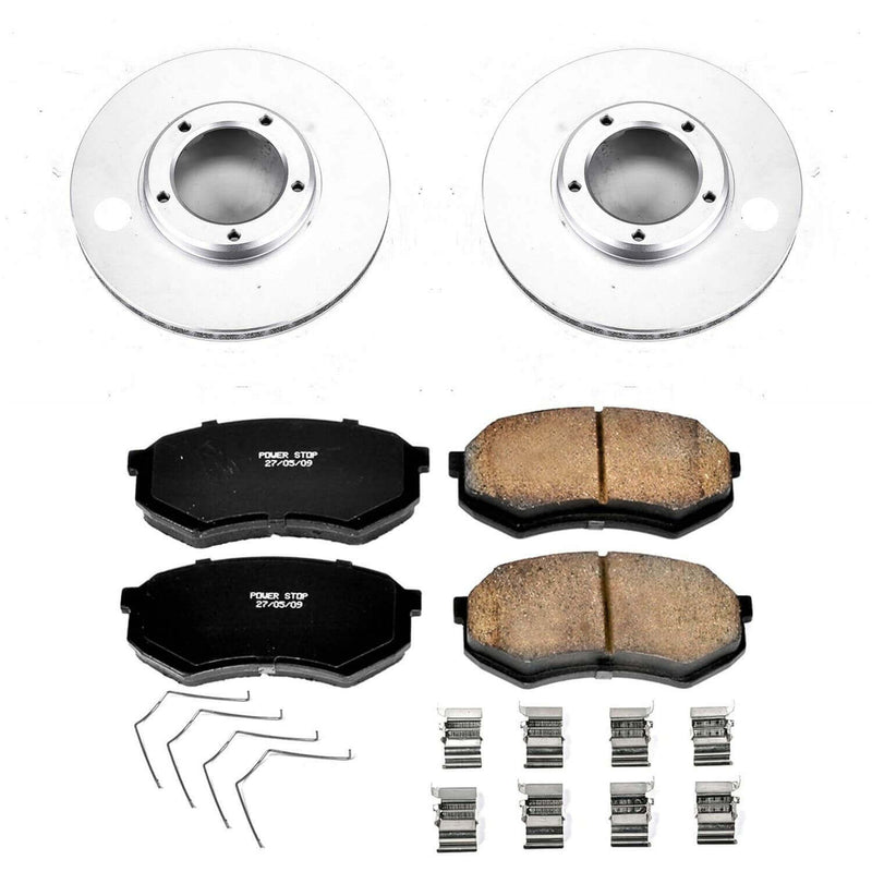 Power Stop CRK1232 - Z17 Evolution Front Brake Kit vehicle fitment brake part