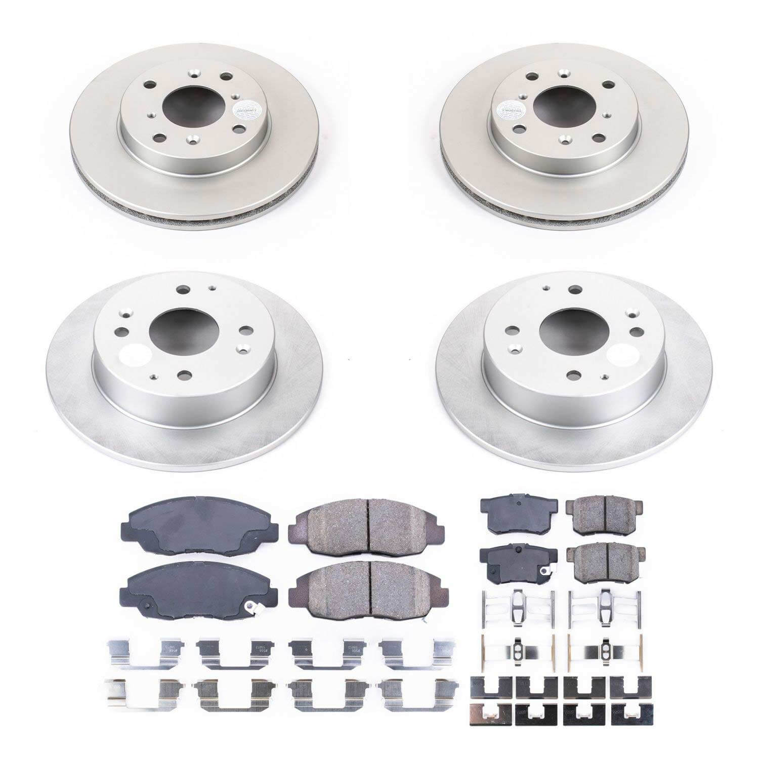 Power Stop CRK1240 - Z17 Evolution Front And Rear Brake Kit vehicle fitment brake part