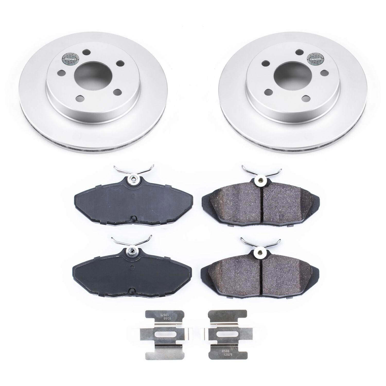 Power Stop CRK1297 Z17 Evolution Rear Brake Kit for 1993-1997 Ford Thunderbird Rear Disc product image