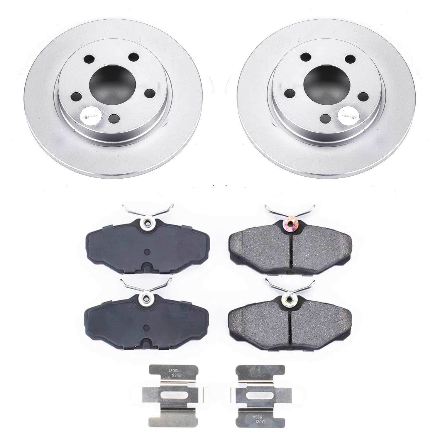 Power Stop CRK1298 - Z17 Evolution Rear Brake Kit vehicle fitment brake part