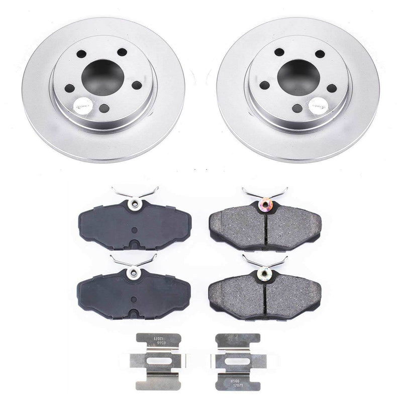Power Stop CRK1298 - Z17 Evolution Rear Brake Kit vehicle fitment brake part