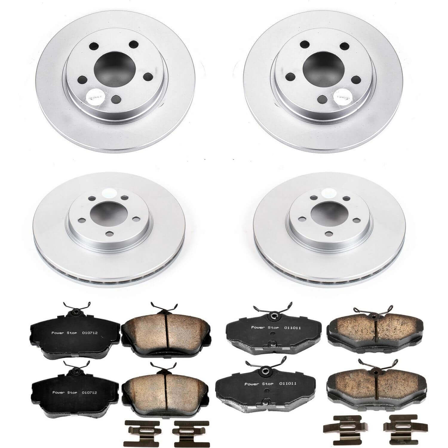 Power Stop CRK1320 - Z17 Evolution Front And Rear Brake Kit vehicle fitment brake part