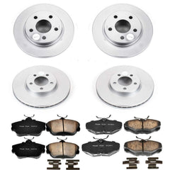 Power Stop CRK1320 - Z17 Evolution Front And Rear Brake Kit vehicle fitment brake part