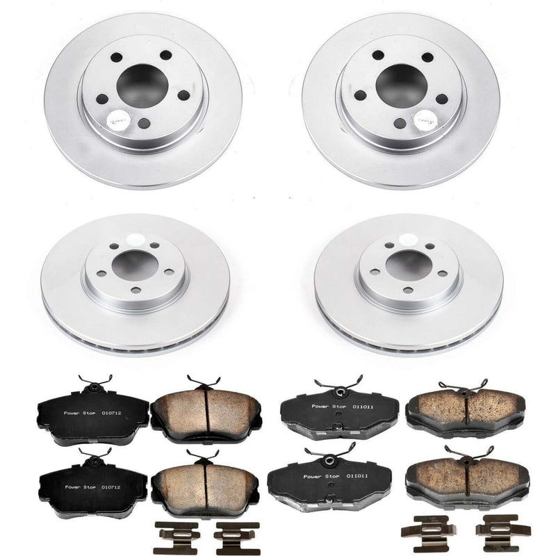 Power Stop CRK1320 - Z17 Evolution Front And Rear Brake Kit vehicle fitment brake part