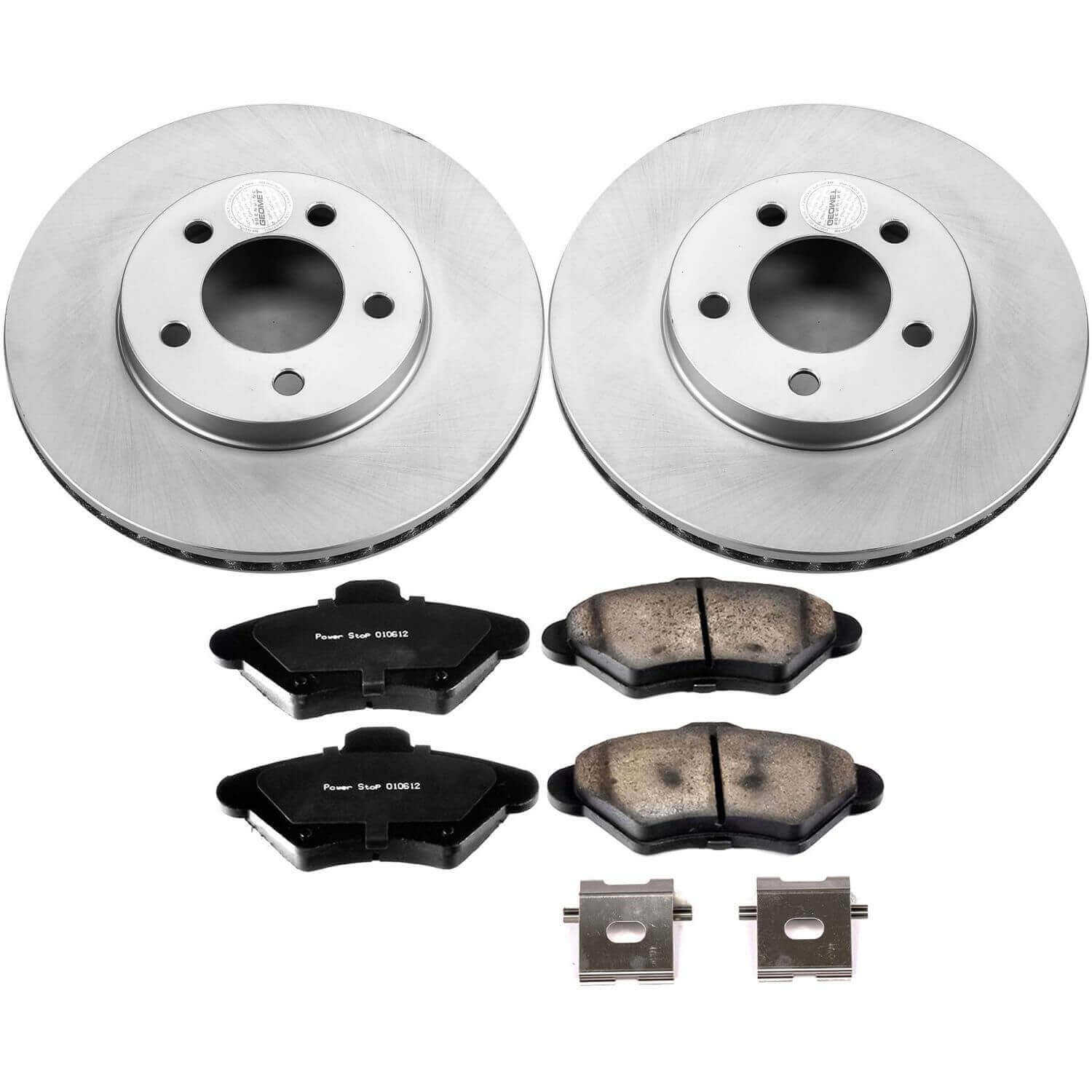 Power Stop CRK1325 Z17 Evolution Front Brake Kit for 1993-1997 Ford Thunderbird product image