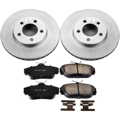 Power Stop CRK1327 Z17 Evolution Front Brake Kit for 1994 Ford Taurus product image