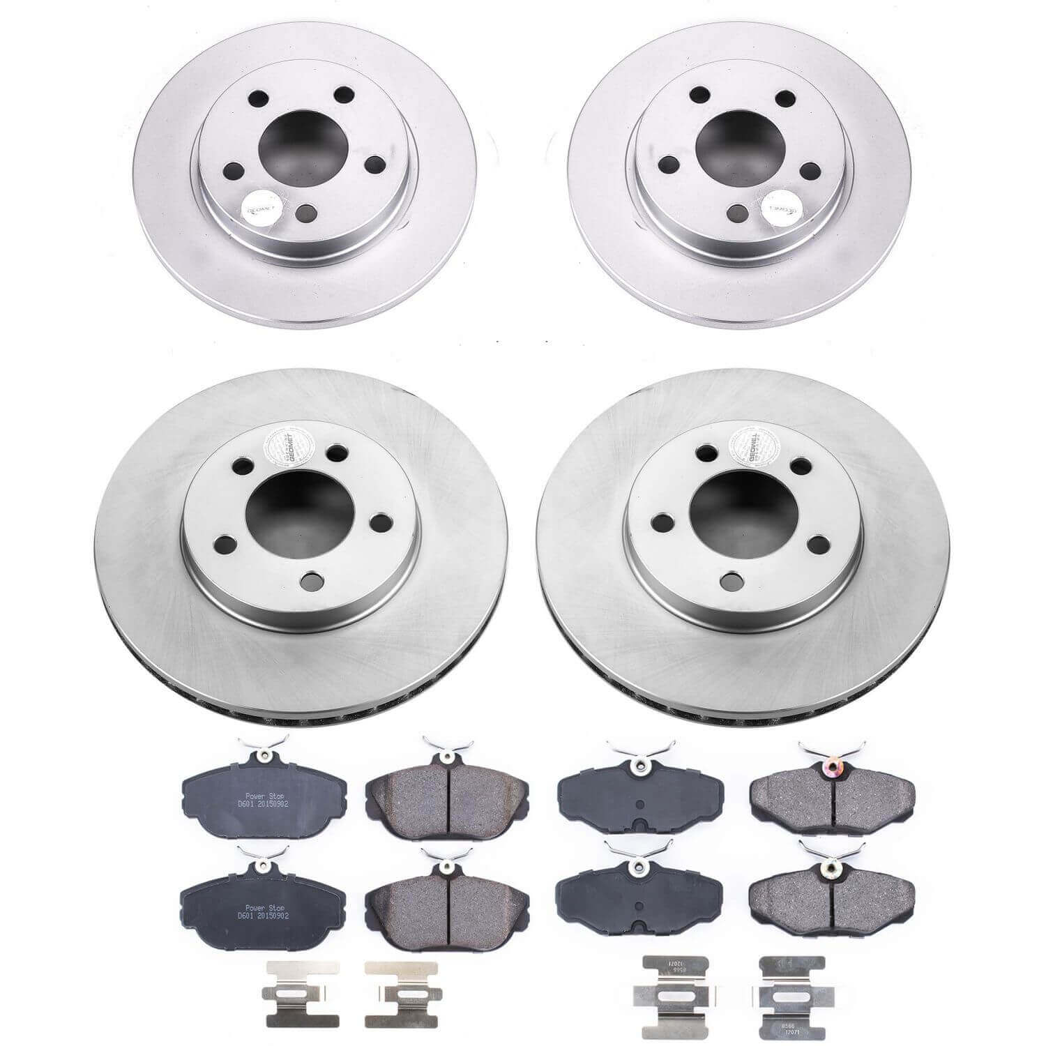 Power Stop CRK1328 Z17 Evolution Front And Rear Brake Kit for 1994 Ford Taurus Rear Disc product image