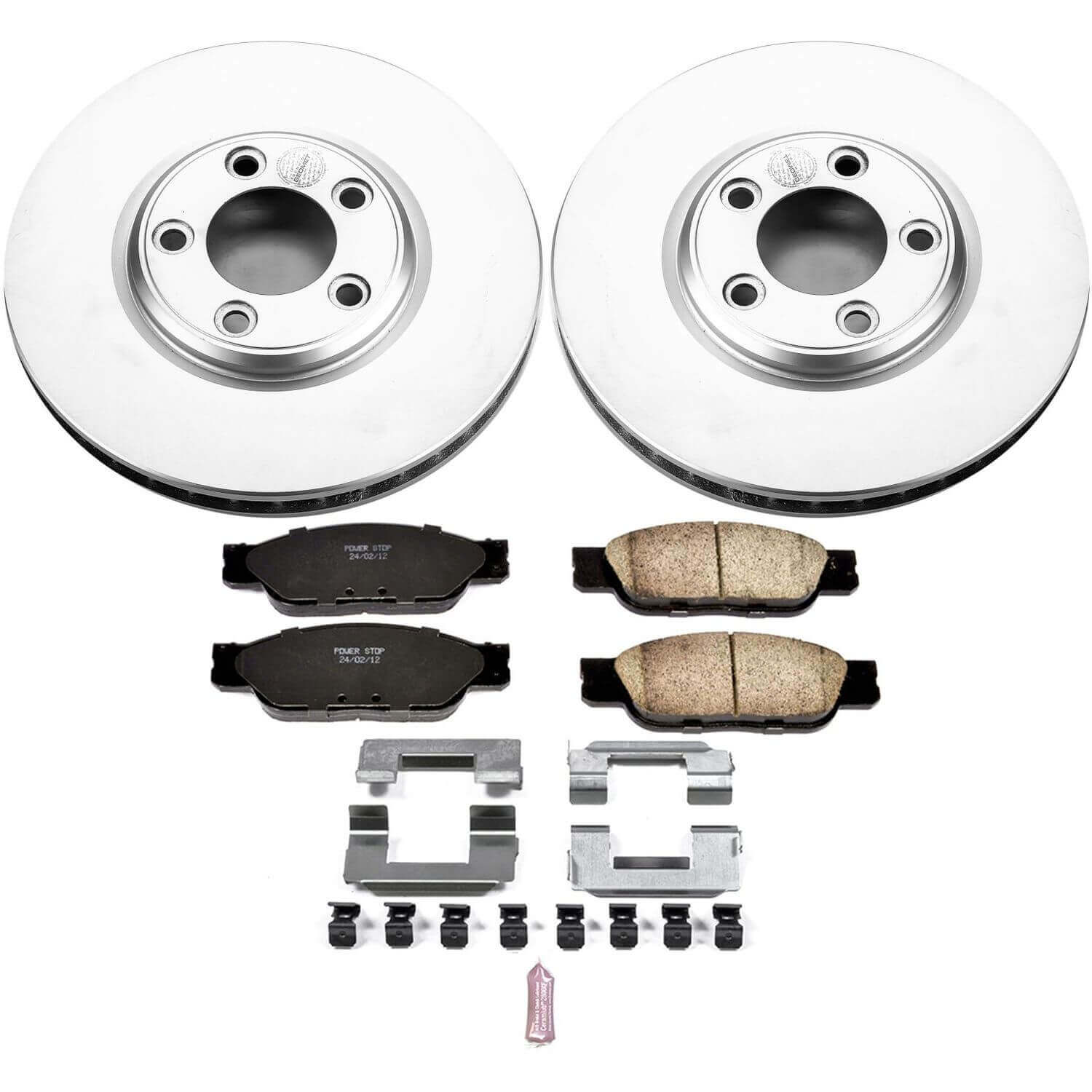 Power Stop CRK1351 Z17 Evolution Front Brake Kit for 2002-2005 Ford Thunderbird product image
