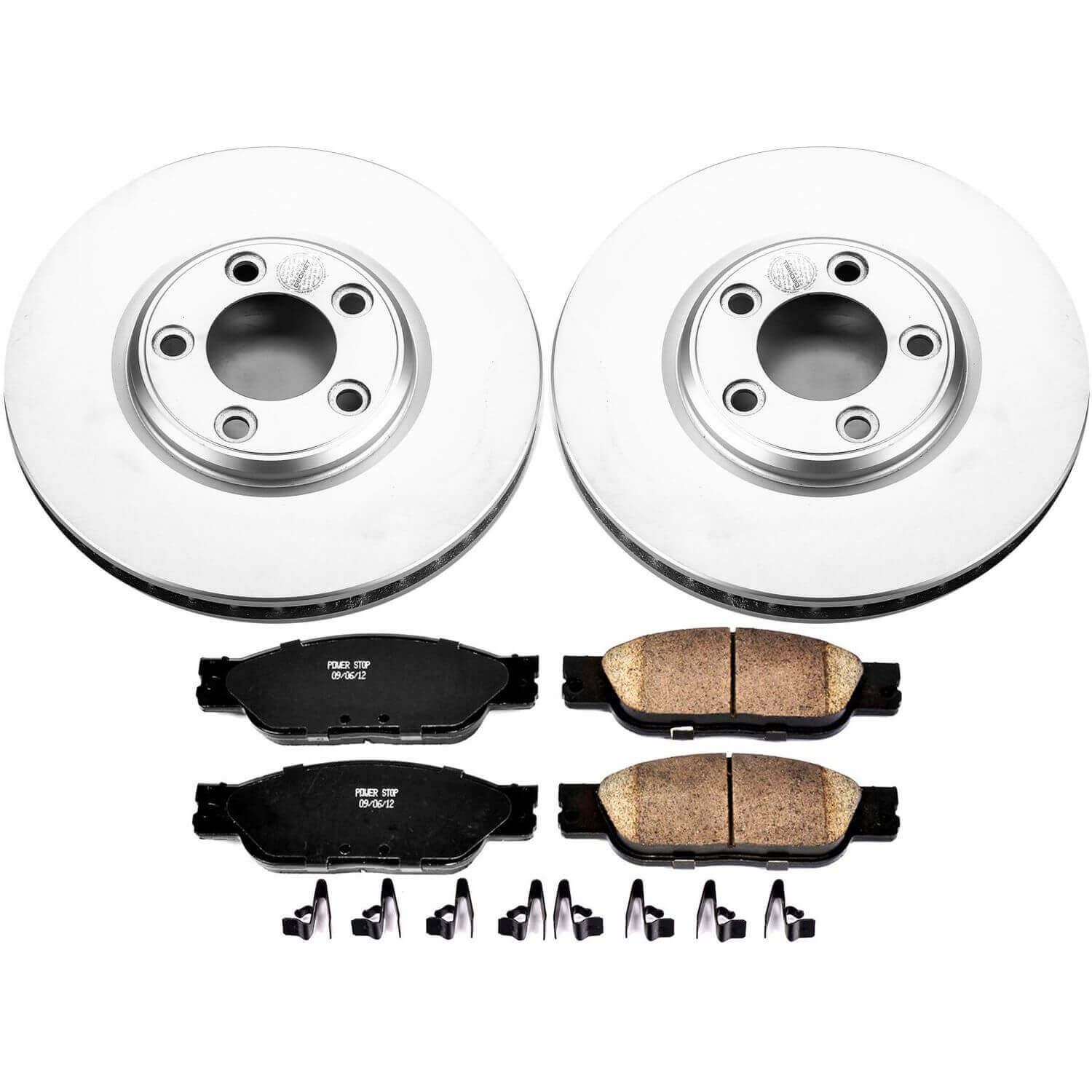 Power Stop CRK1353 Z17 Evolution Front Brake Kit for 2003-2004 Jaguar S-Type Base product image