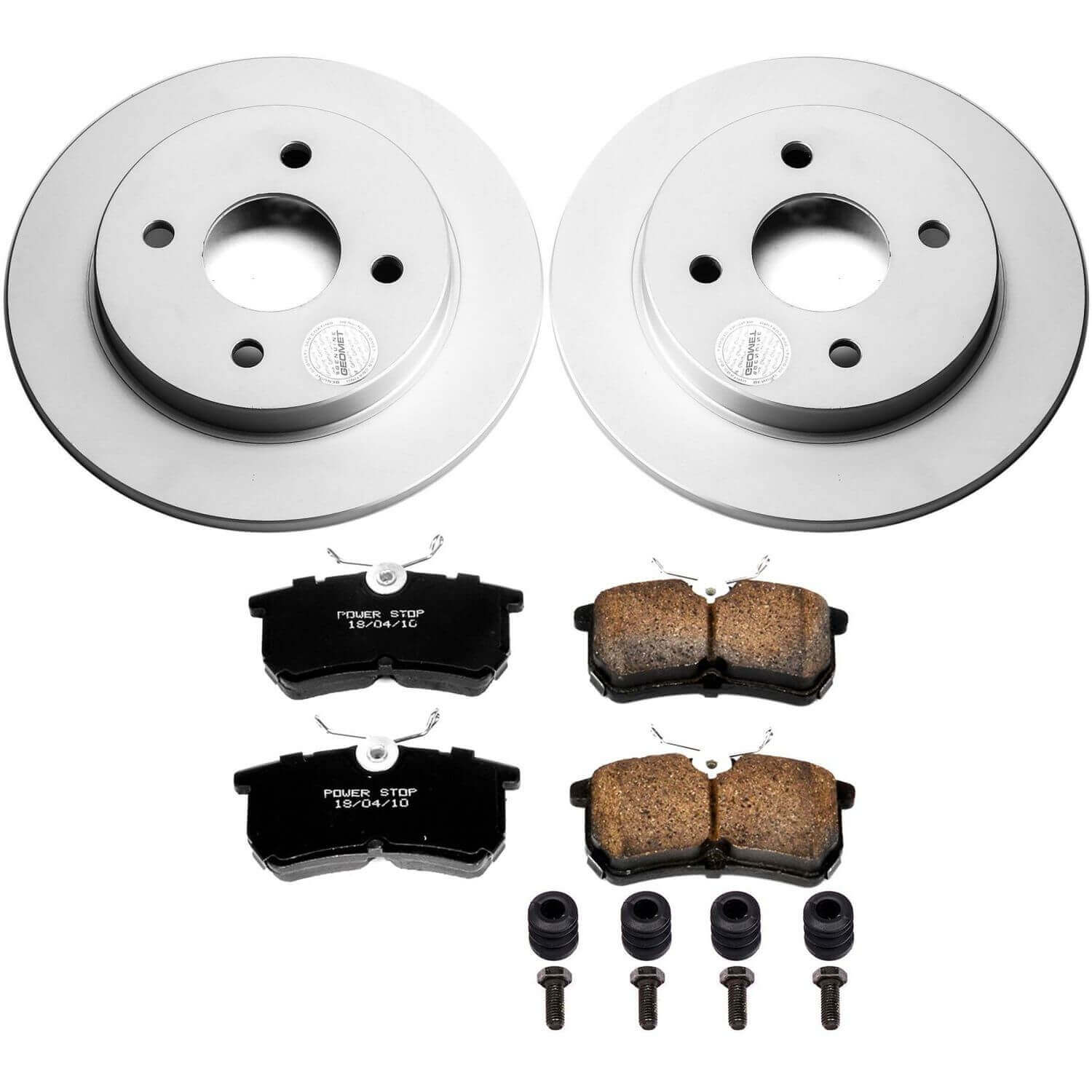 Power Stop CRK1363 Z17 Evolution Rear Brake Kit for 2014-2019 Ford Fiesta Rear Disc product image