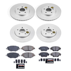 Power Stop CRK1375 Z23 Evolution Sport Front And Rear Brake Kit for 2002-2005 Jaguar X-Type product image
