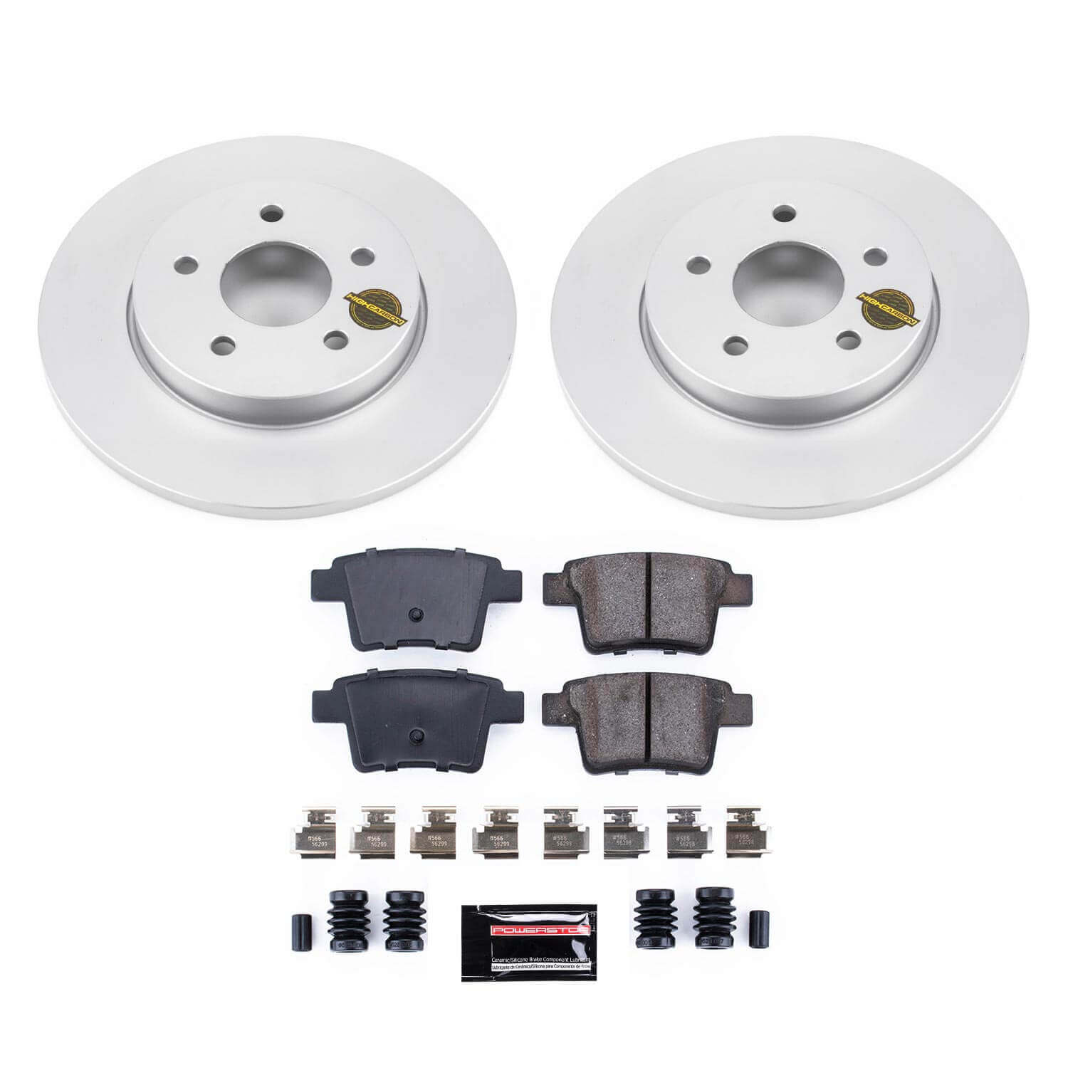 Power Stop CRK1379 Z23 Evolution Sport Rear Brake Kit for 2005-2008 Jaguar X-Type product image