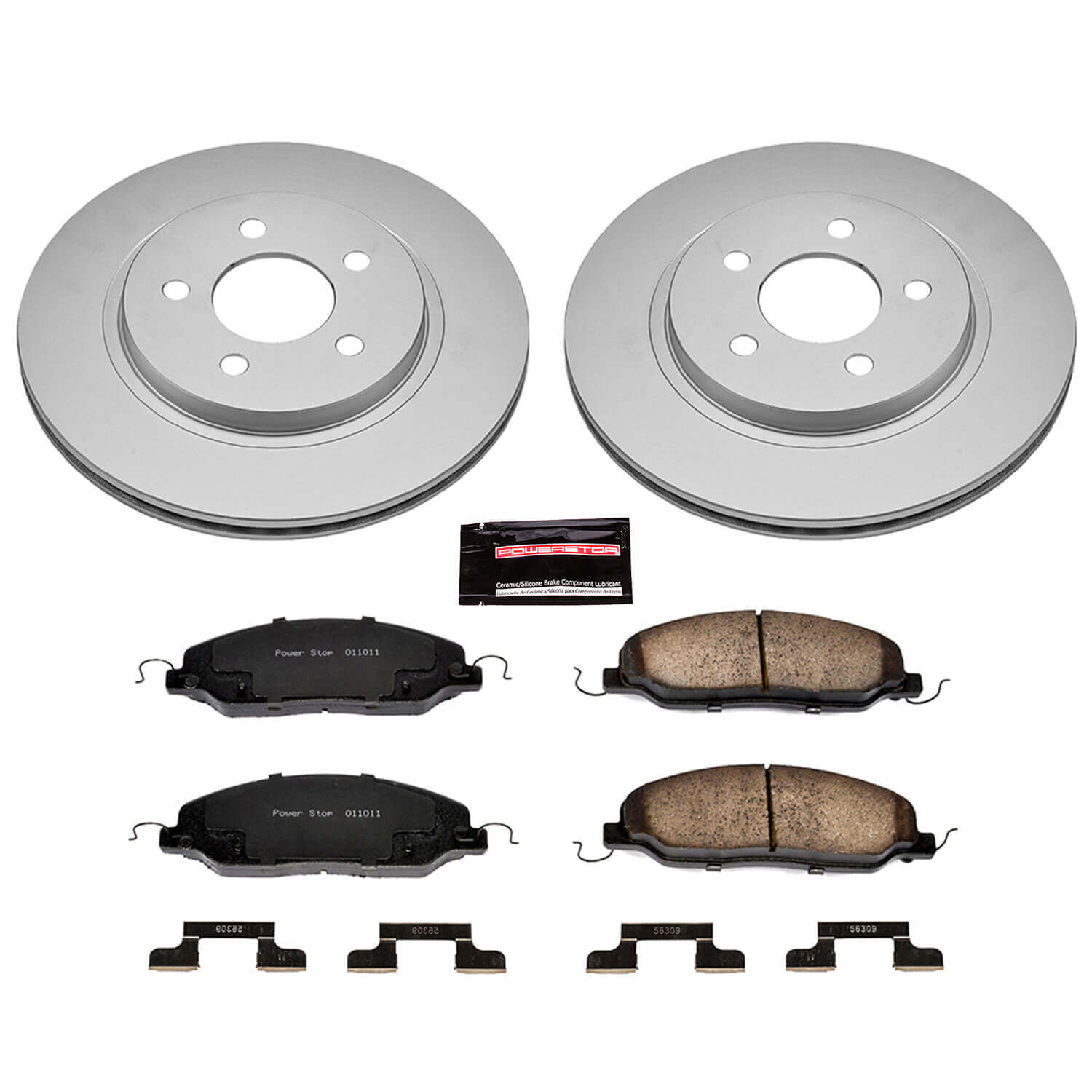 Power Stop CRK1384 - Z17 Evolution Rear Brake Kit vehicle fitment brake part