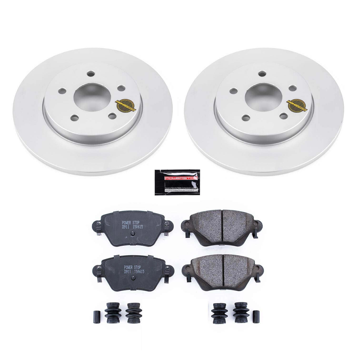 Power Stop CRK1390 Z23 Evolution Sport Rear Brake Kit for 2002-2005 Jaguar X-Type product image