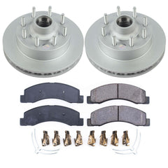 Power Stop CRK1392 Z17 Evolution Front Pad And Rotor Kit for 2003-2005 Ford Excursion Rear Wheel Drive product image