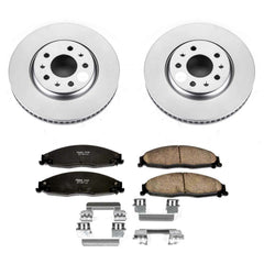 Power Stop CRK1423 - Z17 Evolution Front Brake Kit vehicle fitment brake part