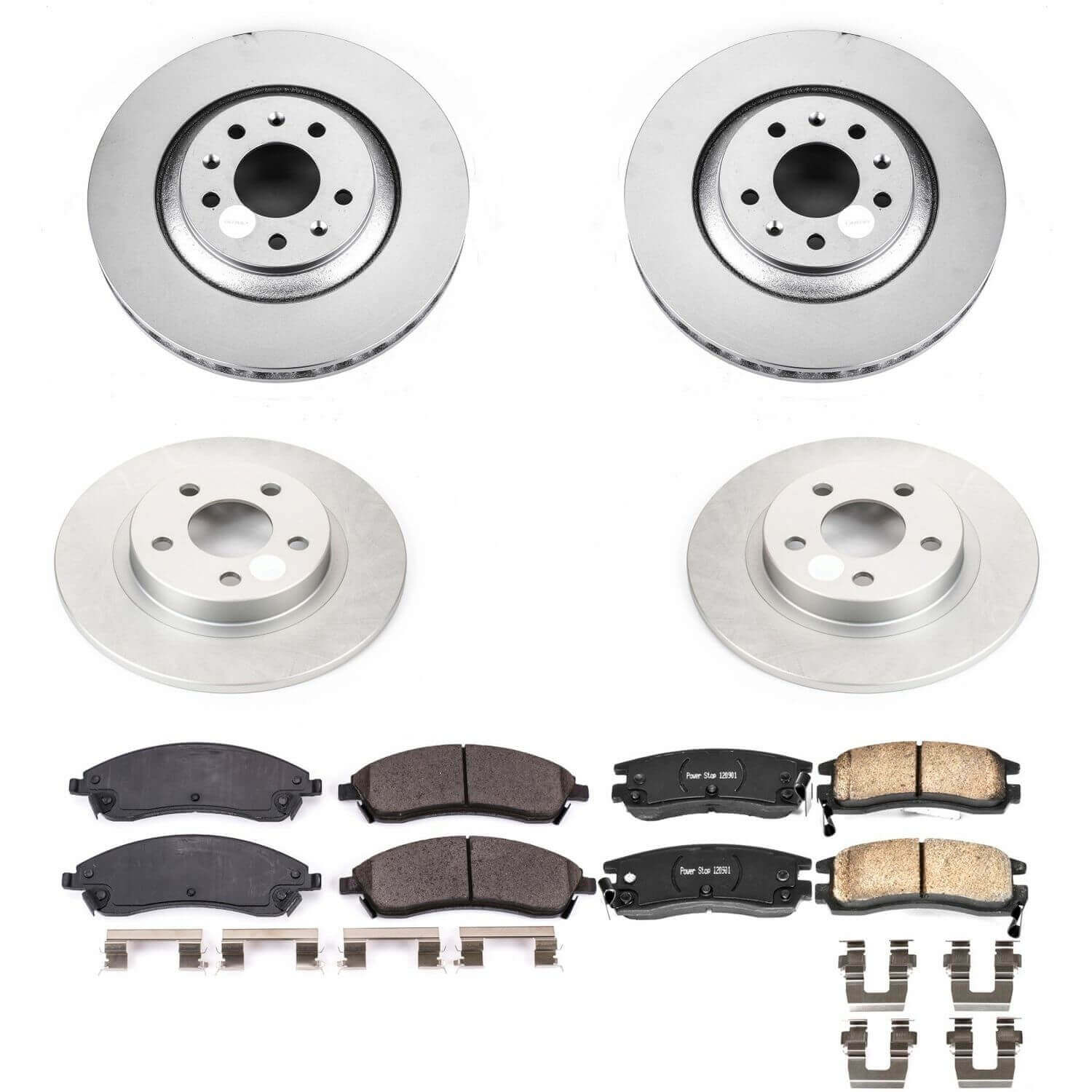 Power Stop CRK1431 - Z17 Evolution Front And Rear Brake Kit vehicle fitment brake part