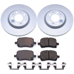 Power Stop CRK1433 Z17 Evolution Front Pad And Rotor Kit for 2006-2009 Pontiac Solstice product image