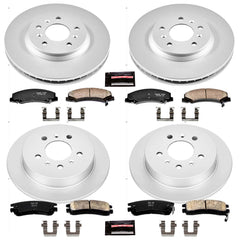 Power Stop CRK1438 - Z17 Evolution Front And Rear Brake Kit vehicle fitment brake part