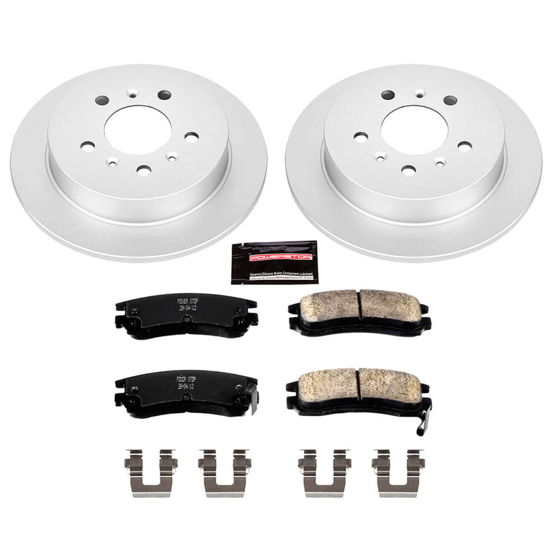 Power Stop CRK1440 - Z17 Evolution Rear Brake Kit vehicle fitment brake part