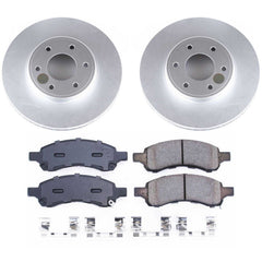 Power Stop CRK1453 Z17 Evolution Front Pad And Rotor Kit for 2006-2009 Chevrolet Trailblazer product image