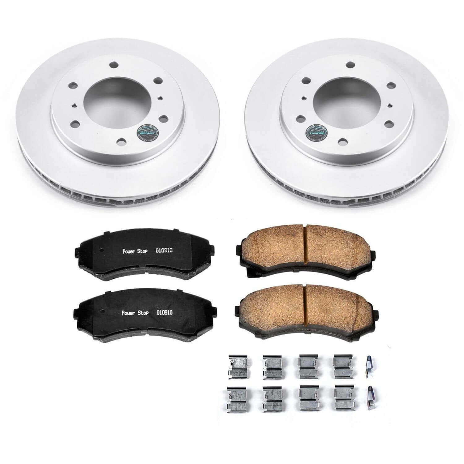 Power Stop CRK148 Z17 Evolution Front Brake Kit for 2001-2006 Mitsubishi Montero product image