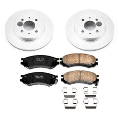 Power Stop CRK1515 Z17 Evolution Front Brake Kit for 1991-1992 Saturn Sc product image