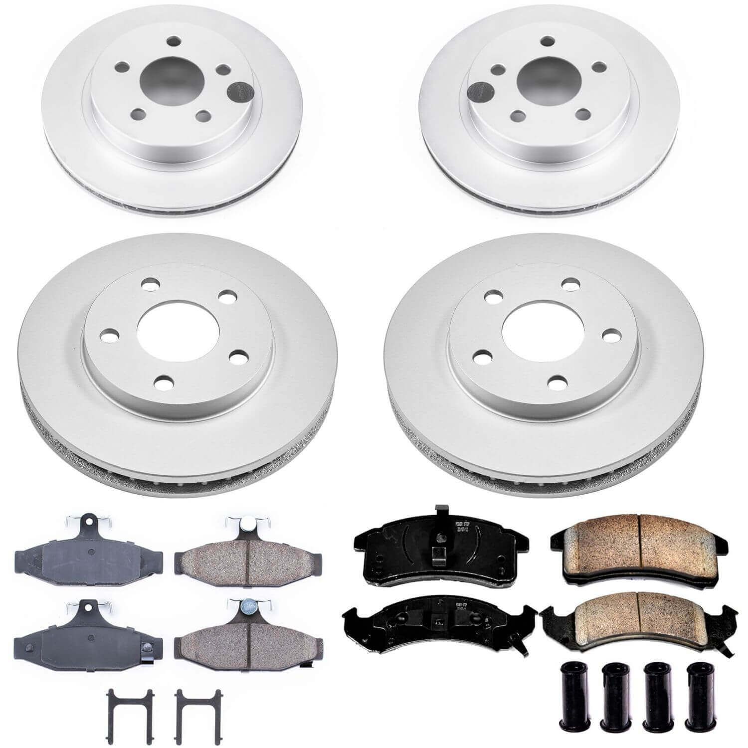 Power Stop CRK1533 Z17 Evolution Front And Rear Brake Kit for 1993 Chevrolet Camaro Rear Disc product image