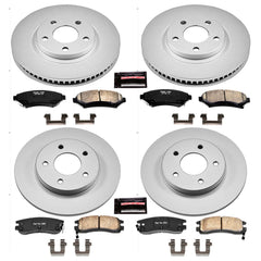 Power Stop CRK1543 - Z17 Evolution Front And Rear Brake Kit vehicle fitment brake part