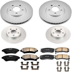 Power Stop CRK1545 - Z17 Evolution Front And Rear Brake Kit vehicle fitment brake part