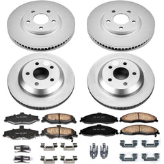 Power Stop CRK1548 Z17 Evolution Front And Rear Brake Kit for 1998-2002 Chevrolet Camaro product image
