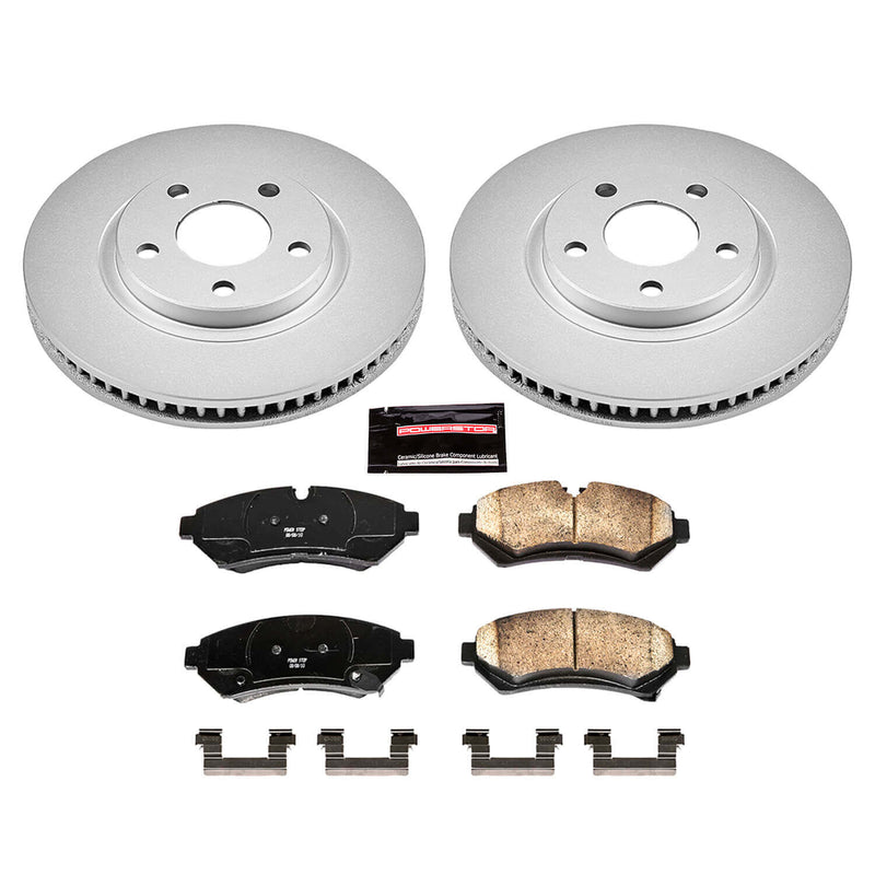 Power Stop CRK1549 - Z17 Evolution Front Brake Kit vehicle fitment brake part