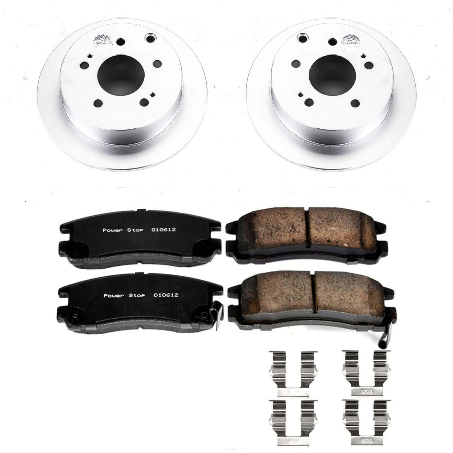 Power Stop CRK155 - Z17 Evolution Rear Brake Kit vehicle fitment brake part