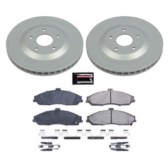 Power Stop CRK1559 Z17 Evolution Front Pad And Rotor Kit for 2004 Cadillac Xlr product image