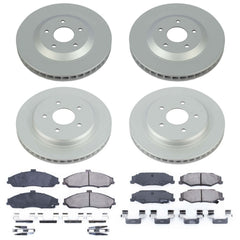Power Stop CRK1560 Z17 Evolution Front And Rear Pad And Rotor Kit for 2004 Cadillac Xlr product image