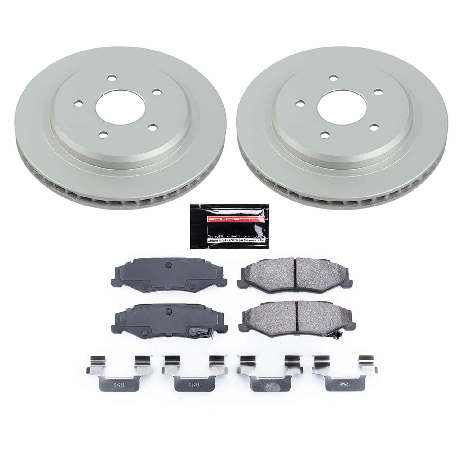 Power Stop CRK1563 Z17 Evolution Rear Pad And Rotor Kit for 2004-2005 Cadillac Xlr product image