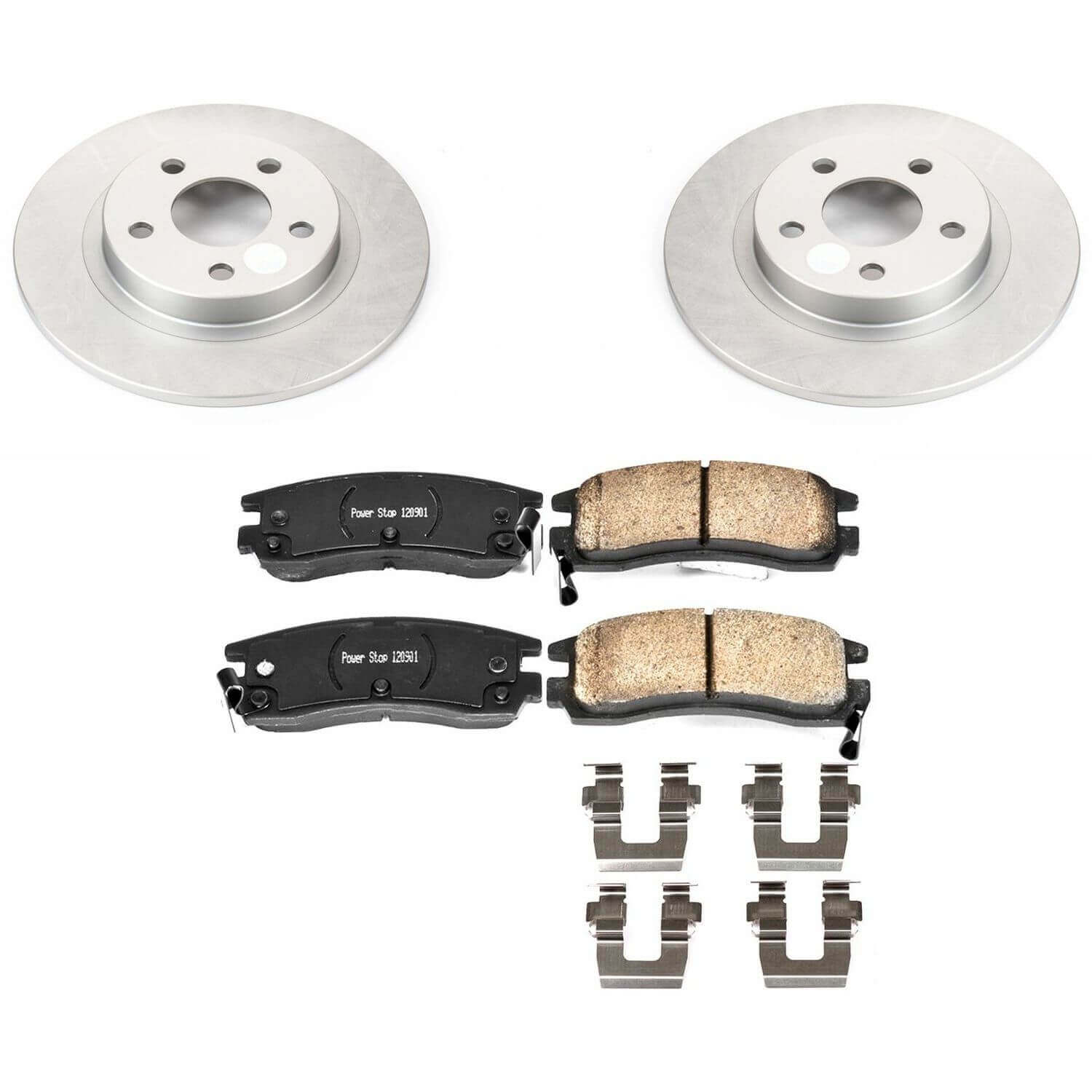 Power Stop CRK1566 - Z17 Evolution Rear Brake Kit vehicle fitment brake part