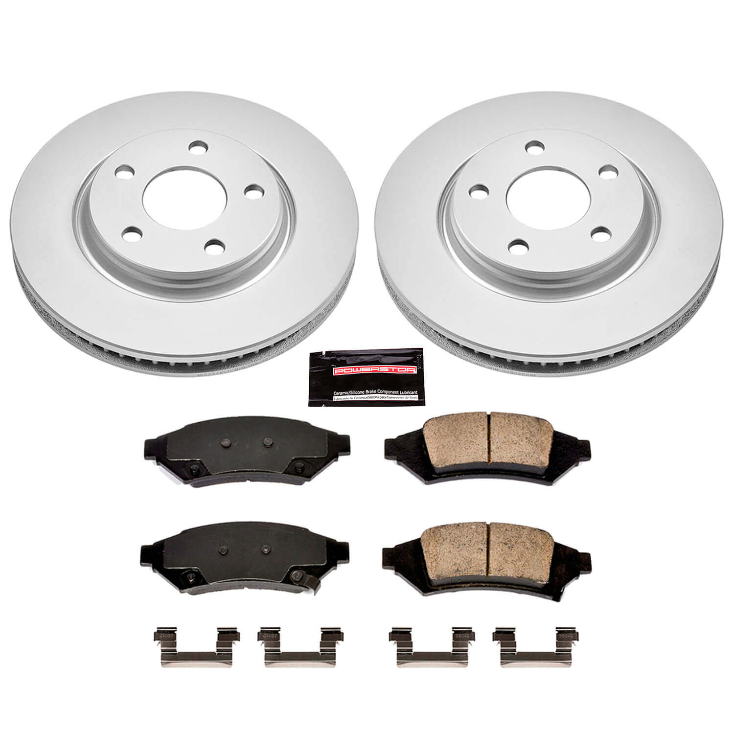 Power Stop CRK1586 - Z17 Evolution Front Brake Kit vehicle fitment brake part