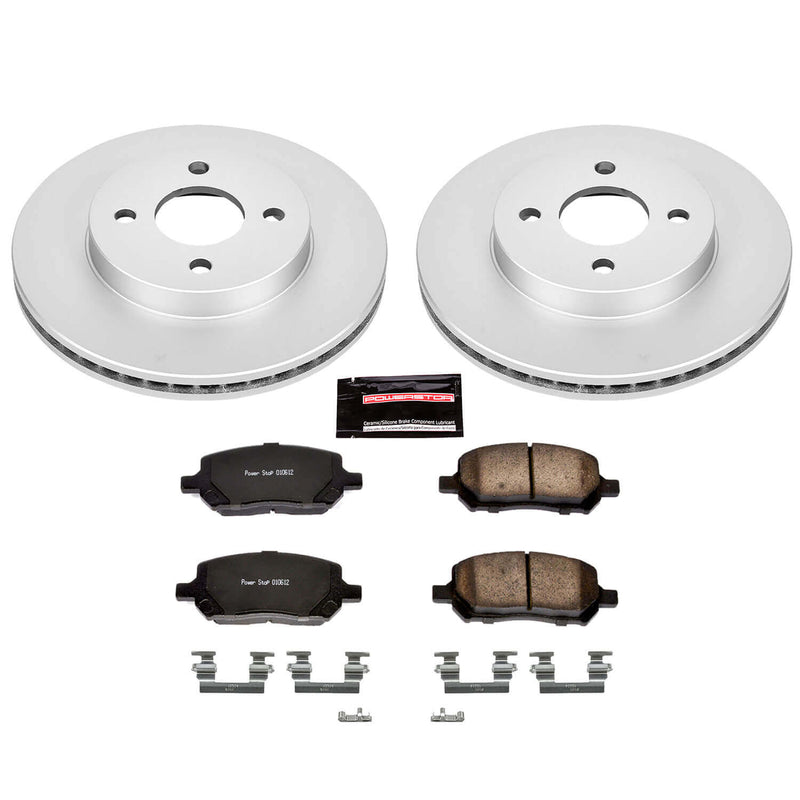 Power Stop CRK1604 - Z17 Evolution Front Brake Kit vehicle fitment brake part