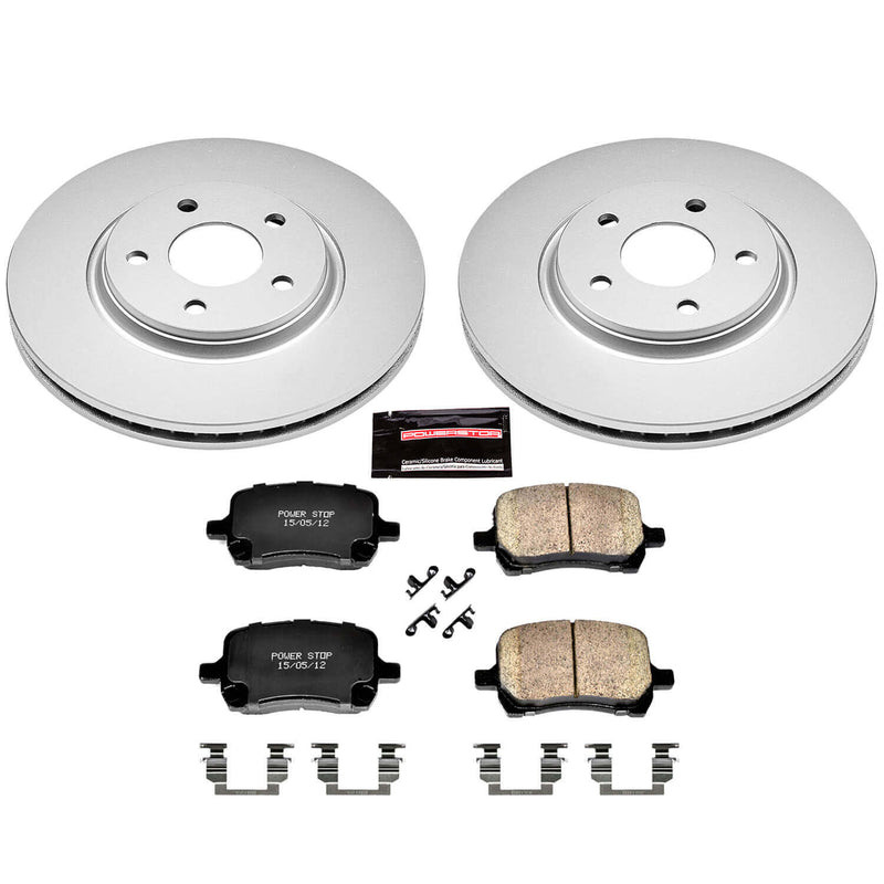 Power Stop CRK1614 - Z17 Evolution Front Brake Kit vehicle fitment brake part