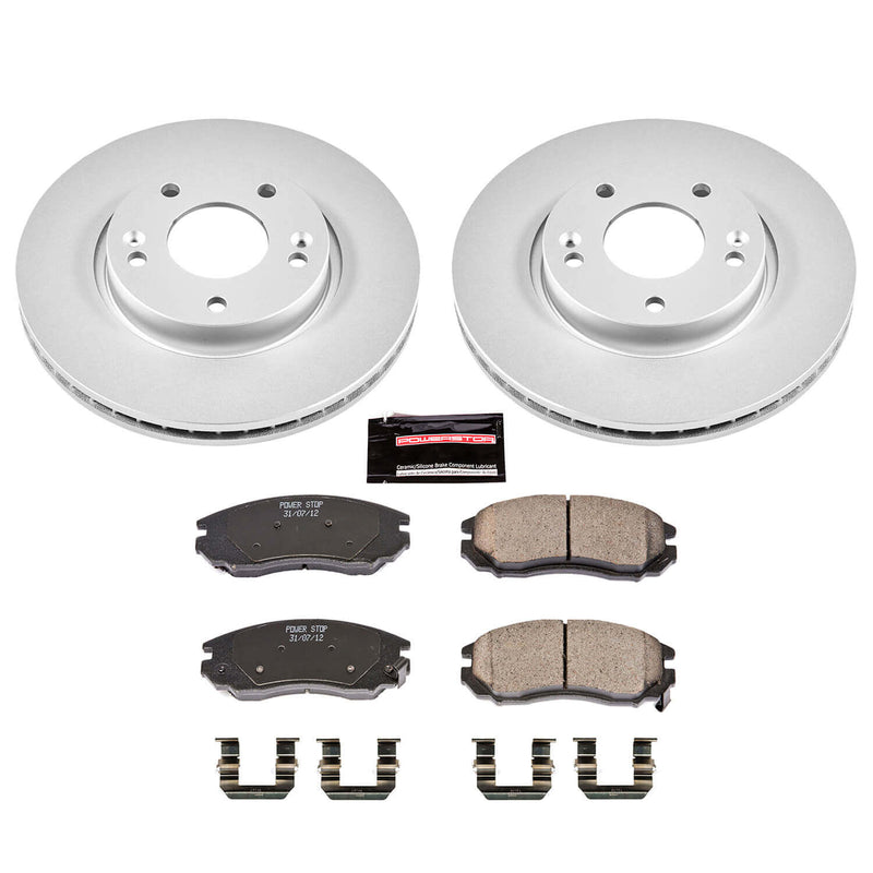 Power Stop CRK163 - Z17 Evolution Front Brake Kit vehicle fitment brake part